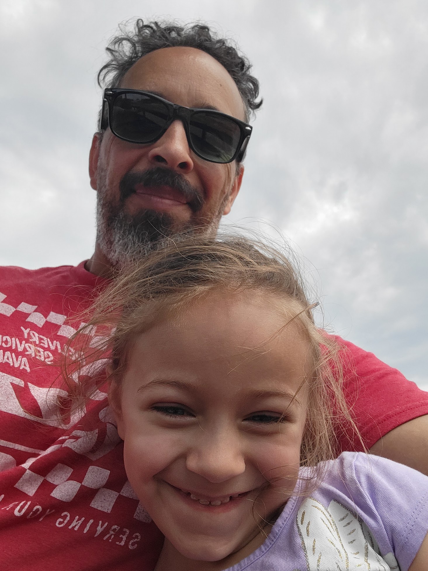 My Daughter and I at Diggerland USA